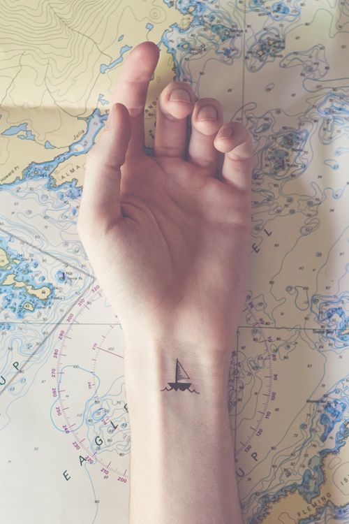 Ship tattoo