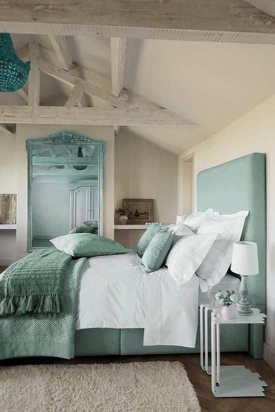 Mint and white decor Mint and white decor
