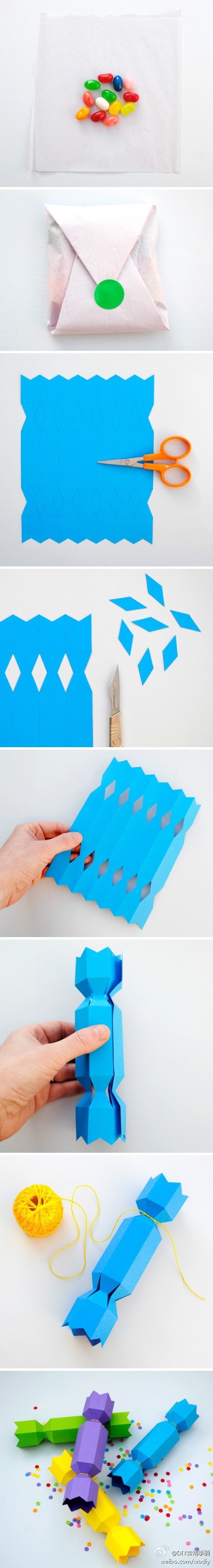 DIY Candy Wrap Box