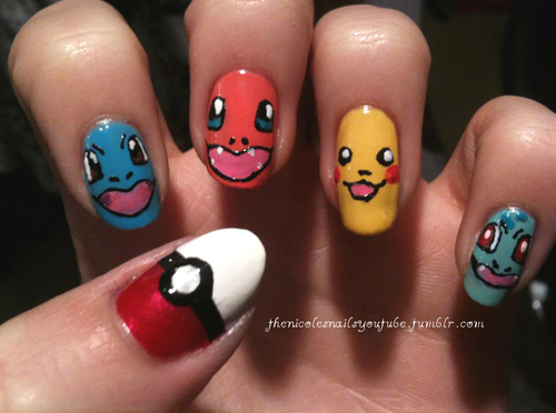 Pokemon nails