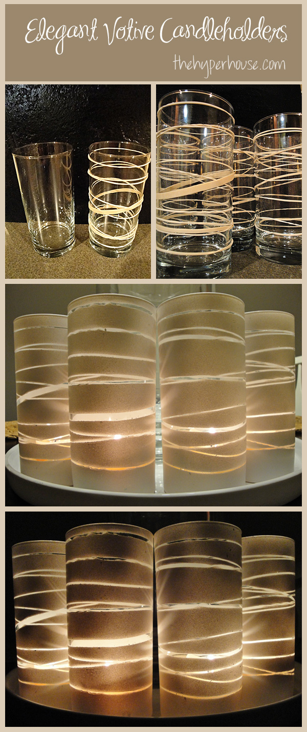 Elegant Votive Candleholders
