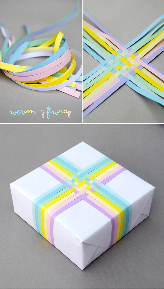 Woven gift wrap pastel Woven gift wrap pastel