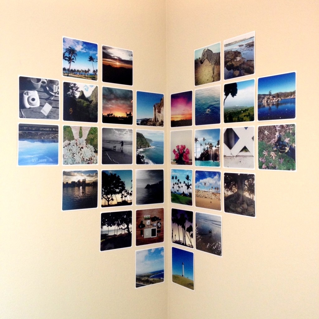 DIY Photo Corner Heart