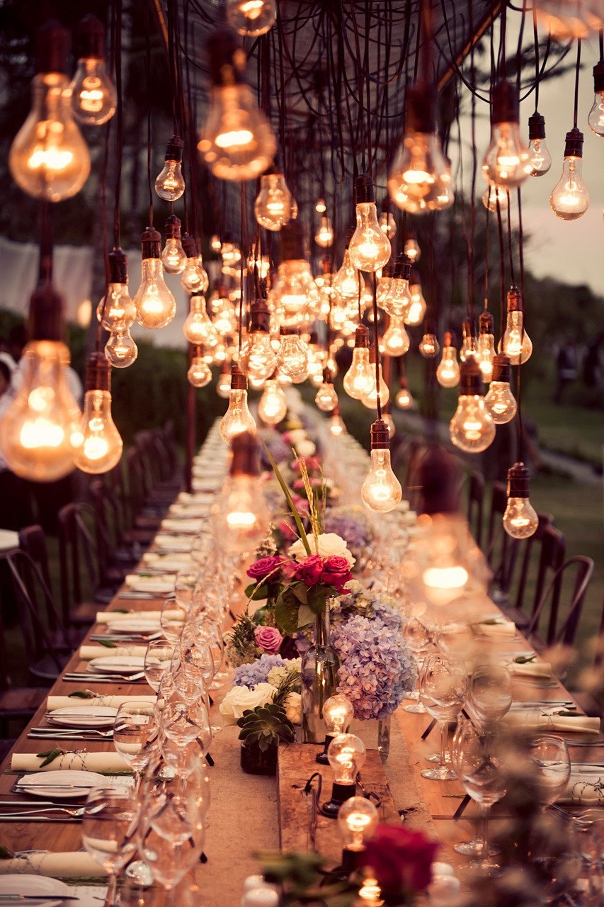 Dangling light bulbs Dangling light bulbs