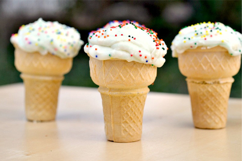 Ice Cream Cupcakes
