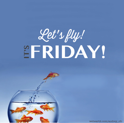 Lets fly, its friday
