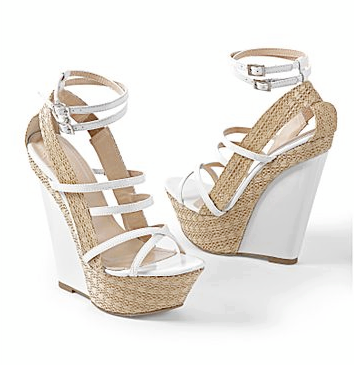Wedge Sandals with Ankle Wrap