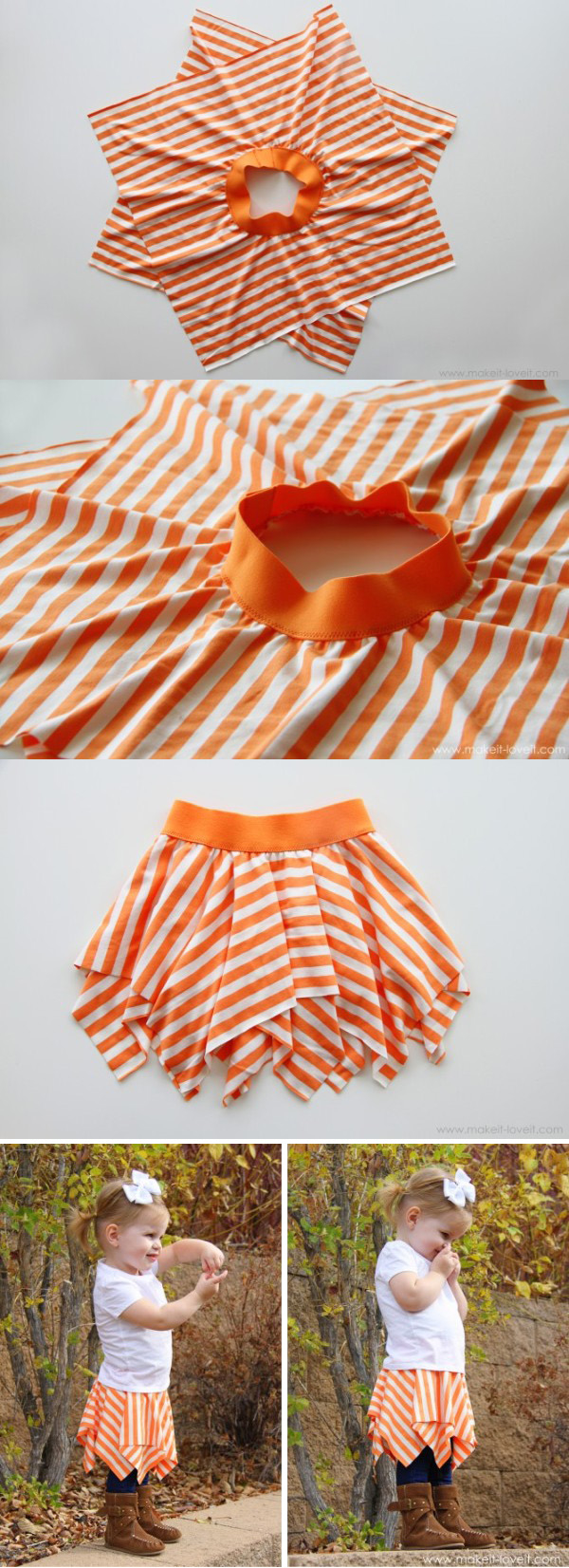 DIY Square Circle Skirt