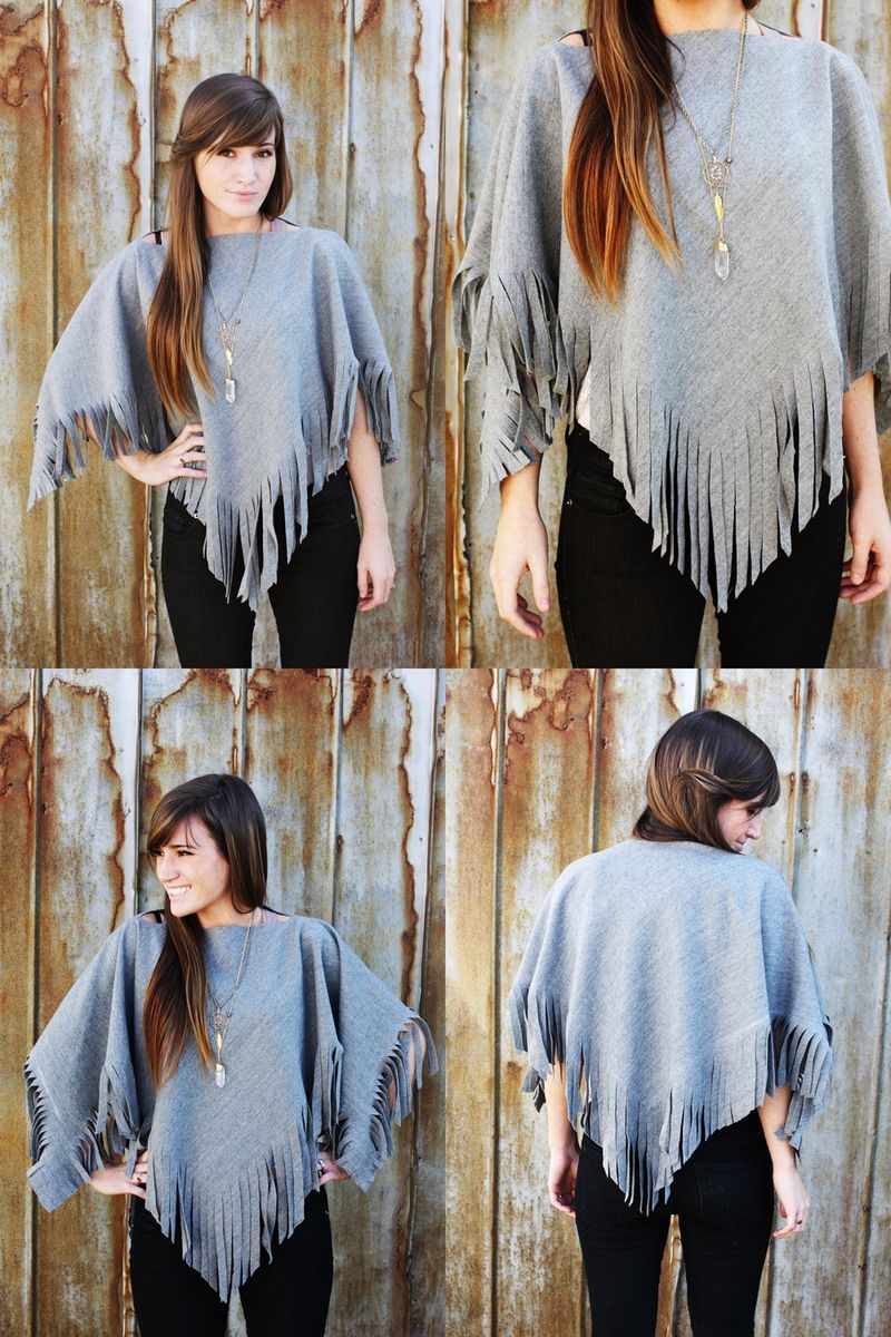 DIY Wool Poncho DIY Wool Poncho