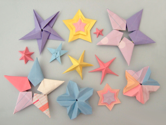 DIY Origami Stars DIY Origami Stars
