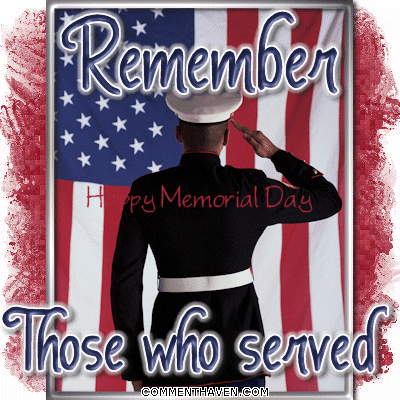 Remember those who served