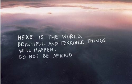 Here is the world