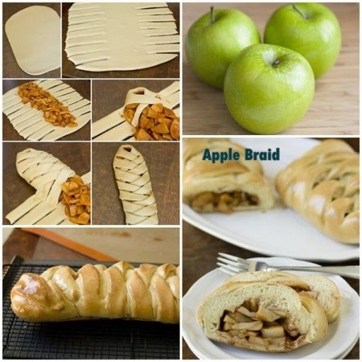 DIY Apple Braid