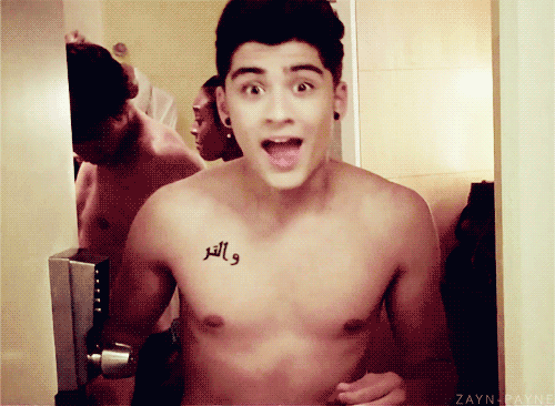 Zayn smiling