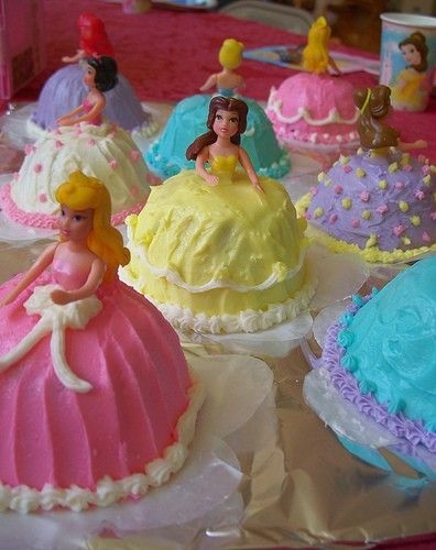 Princess cupcakes