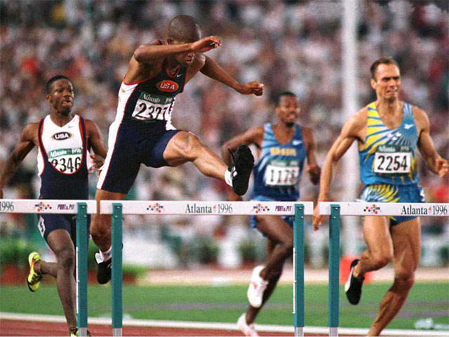 HURDLES DURING OLYMPICS 2012