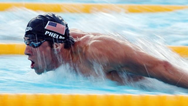 Michael Phelps 8 time Olympian