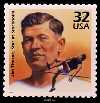 legendary athlete Jim Thorpe