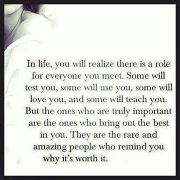 In life