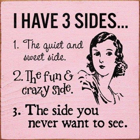 I have 3 sides I have 3 sides