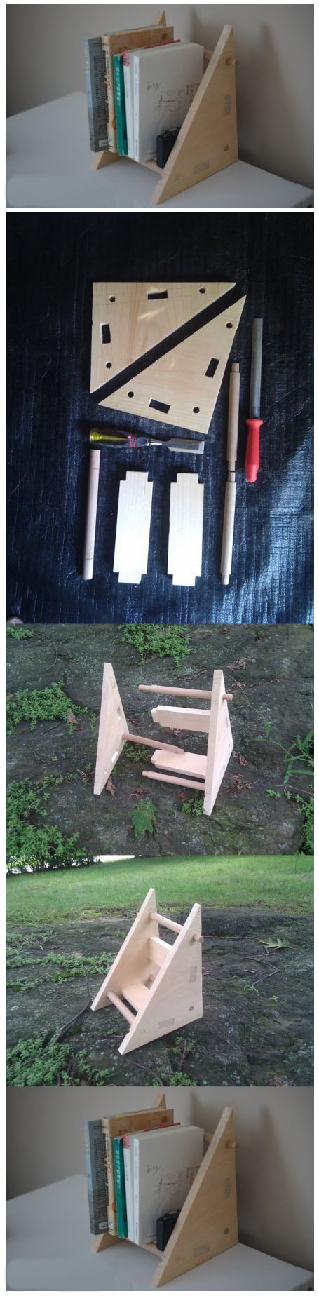 DIY Easy Bookshelf