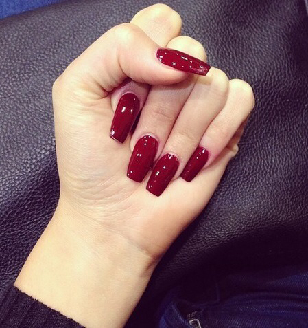 Burgandy Nails Pictures, Photos, and Images for Facebook, Tumblr ...