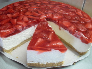 Strawberry cheesecake