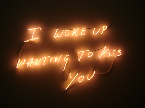 Wanting to kiss you
