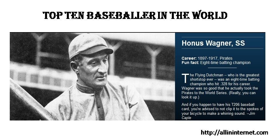 Horus Wagner top ten players ever Horus Wagner top ten players ever