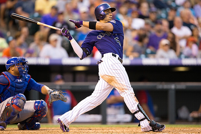 Still remaining with the youngsters is Carlos Gonzalez of Colorado Rockies