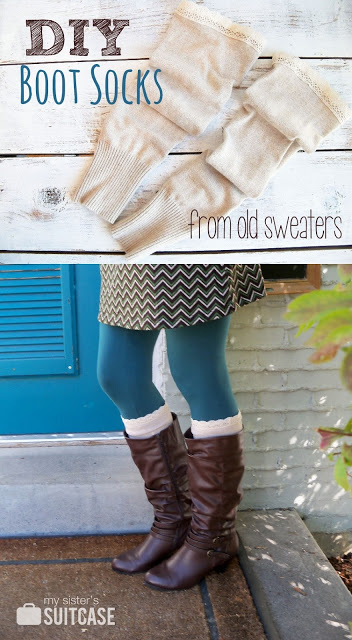 DIY Boot Socks DIY Boot Socks