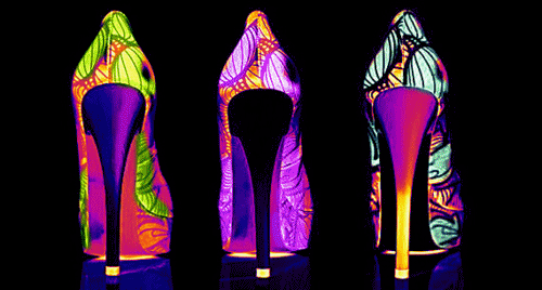 Neon High Heels