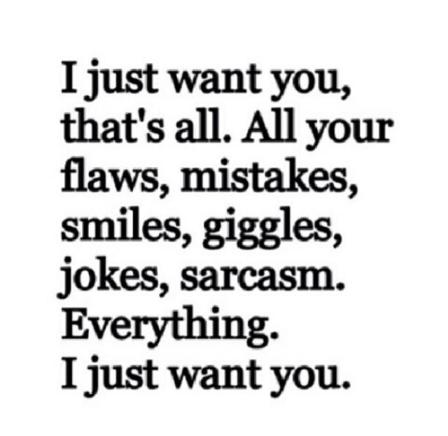 I Just Want You I Just Want You