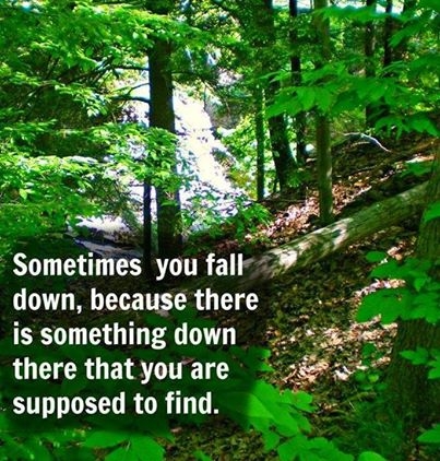 Sometimes you fall because