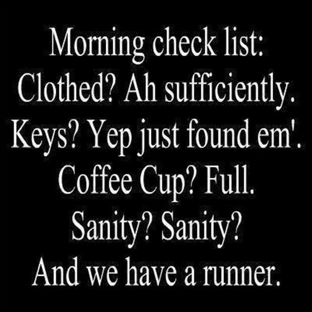 Morning Checklist Morning Checklist