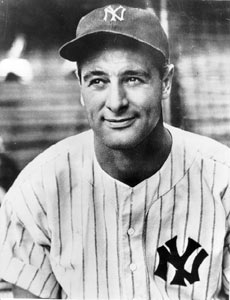 Great Lou Gehrig- greatest Bronx Bomber Great Lou Gehrig- greatest Bronx Bomber