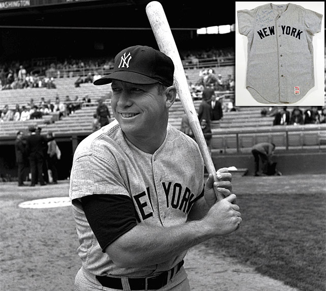 Mickey Mantle and Jersey