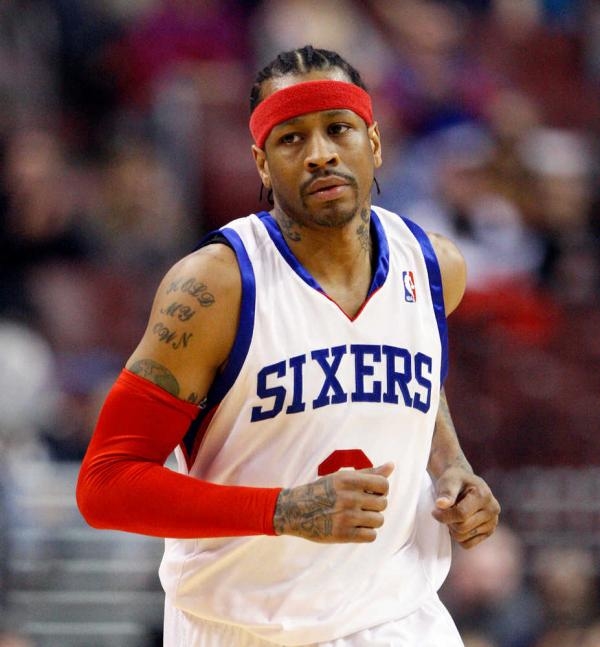 the corn rolls and attitude with perfect athletic ability made Allen Iverson special