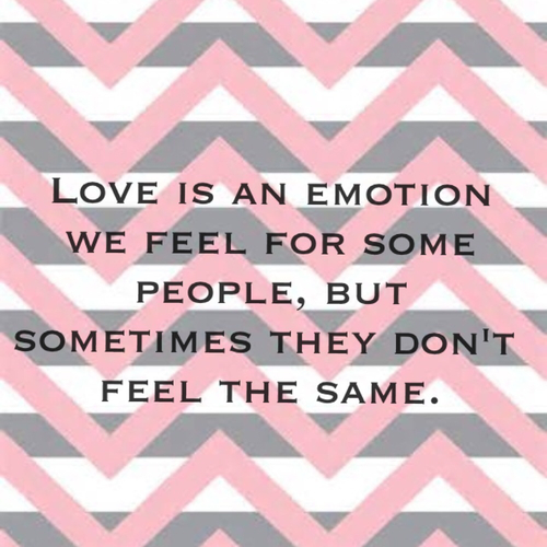 Love is an emotion