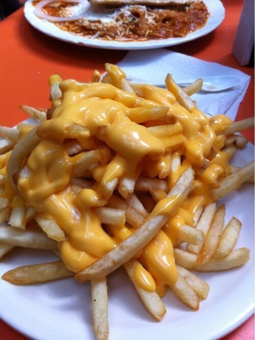Cheese fries Cheese fries