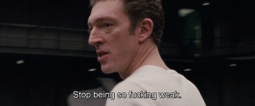 Stop being so fucking weak