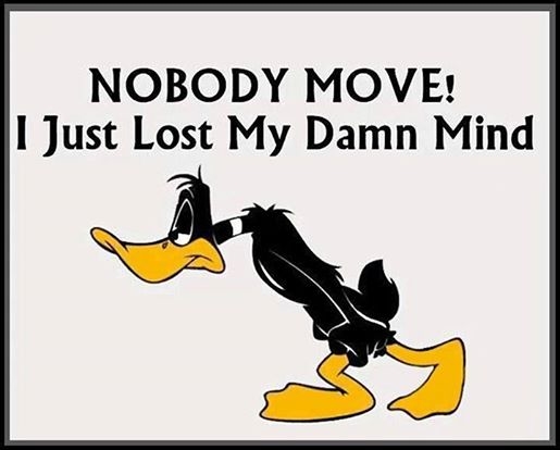 Lost my mind Lost my mind