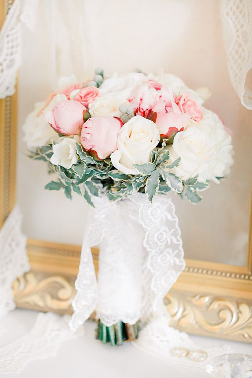 Bridal rose bouquet