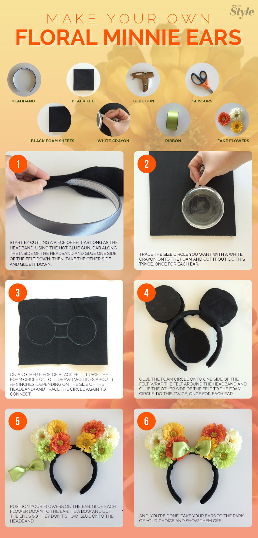 DIY Disney Minnie Ears DIY Disney Minnie Ears