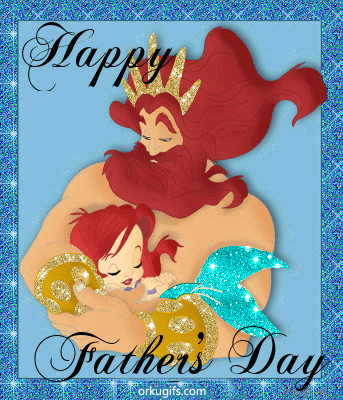 Happy Father's Day Little Mermaid