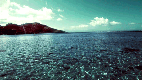 Across the ocean