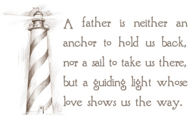 A father is an anchor A father is an anchor