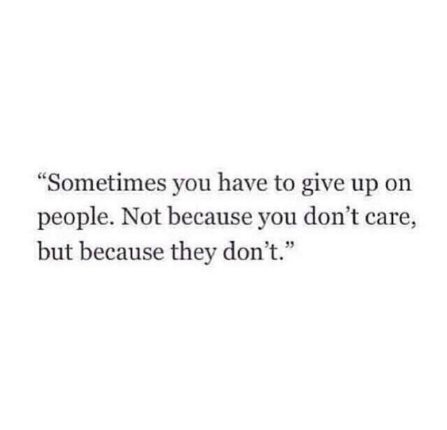 Because They Dont