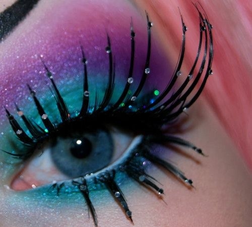 Glittery Eyelashes Glittery Eyelashes