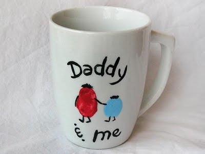 Finger print mug Finger print mug